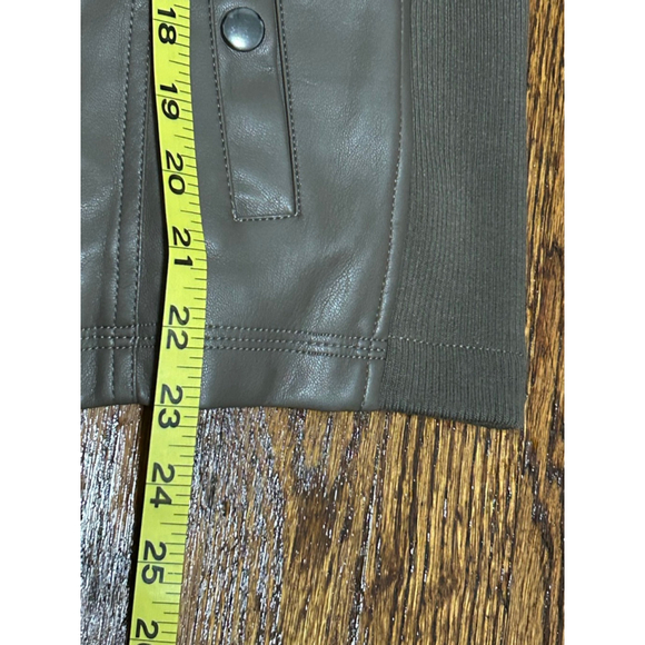 NWT Philosophy Faux Leather fitted jacket size small - Picture 13 of 13